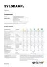  Data Sheet Overview Sylodamp DE EN