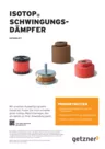Data sheet Vibration dampers DE