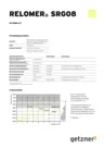 Data Sheet Relomer SRG08 DE