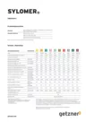 Data Sheet Overview Sylomer DE EN