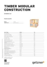 Reference List Timber Construction Bearing of modules EN
