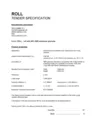 Tender Specification ROLL EN