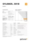 Data Sheet Sylomer SR 18 DE
