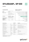 Data Sheet Sylodamp SP 100 DE