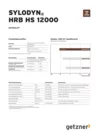 Data Sheet Sylodyn HRB HS 12000 DE
