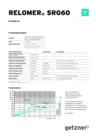 Data Sheet Relomer SRG60 DE