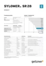 Data Sheet Sylomer SR 28 DE