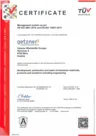 Certificate EN ISO 9001:2015 und 14001:2015 EN