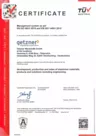 Certificate EN ISO 9001:2015 und 14001:2015 EN