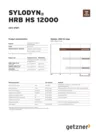 Data Sheet Sylodyn HRB HS 12000 EN