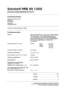 Tender Document Sylodyn HRB HS 12000 DE