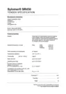 Tender Document Sylomer SR 450 EN