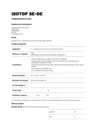 Tender Specification Isotop SE-DE en