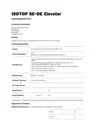 Tender Specification Isotop SE-DE Elevator de