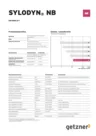 Data Sheet Sylodyn NB DE