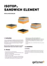 Installation Guideline Sandwichelement EN