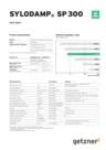  Data Sheet Sylodamp SP 300 EN