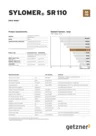 Data Sheet Sylomer SR 110 EN